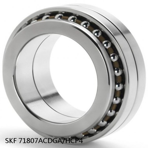 71807ACDGA/HCP4 SKF Super Precision,Super Precision Bearings,Super Precision Angular Contact,71800 Series,25 Degree Contact Angle
