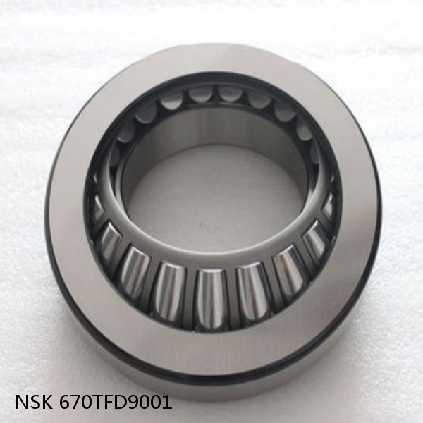 NSK 670TFD9001 DOUBLE ROW TAPERED THRUST ROLLER BEARINGS #1 small image