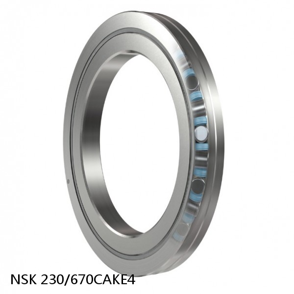 230/670CAKE4 NSK Spherical Roller Bearing #1 image